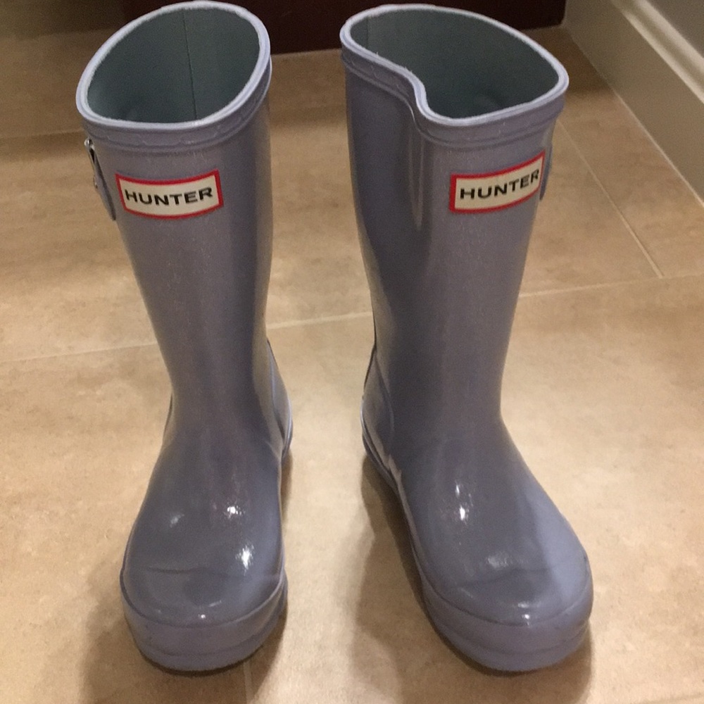Girls Size 11 Hunter Rain Boots - like new